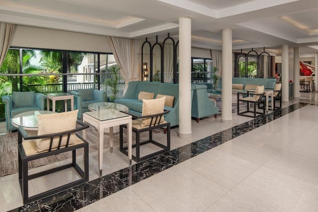 Delta Hotels Dar es Salaam lounge for corporate retreats and business networking.