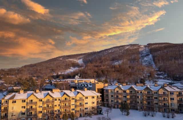 Luxury mountain hotel suite for corporate retreats and incentive travel.
