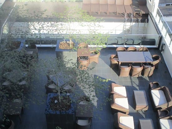 Rooftop bar