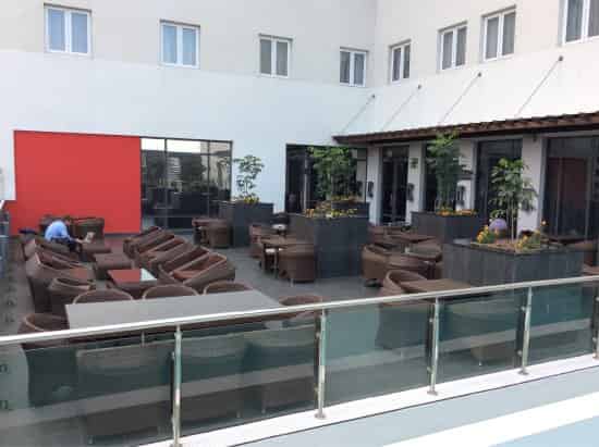 Rooftop bar