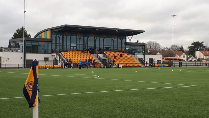 Main Bar at Arbour Park Stadium: Field-side venue for corporate events and team building.