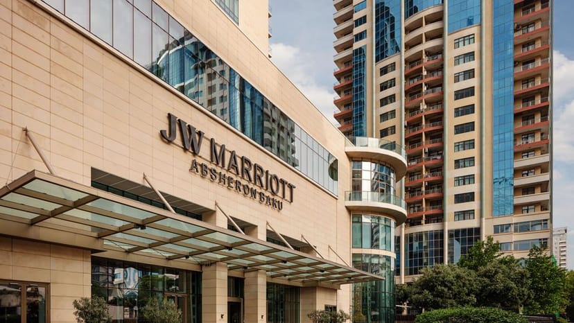 Upscale JW Marriott Baku meeting venue for corporate conferences and high-end incentive travel.