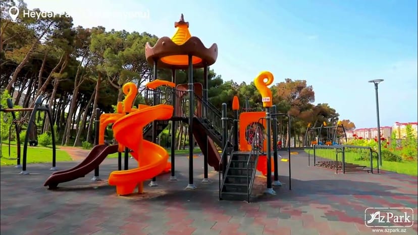 İdman Avadanlıqları at AzPark: Activity zone for team building and corporate family events.