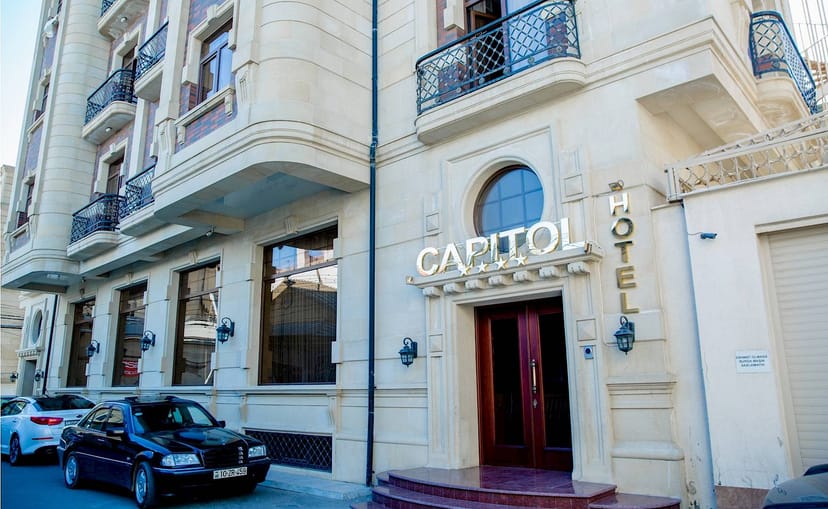 Boutique hotel exterior for executive retreats and private board meetings.