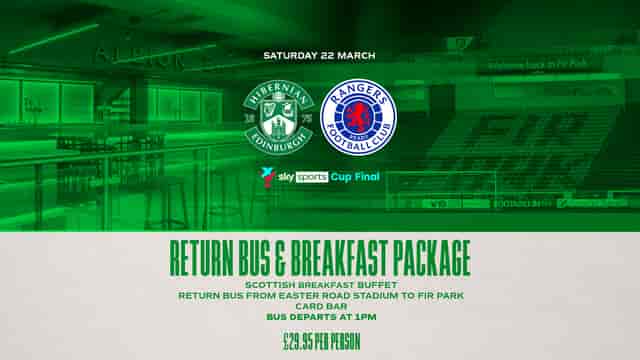 Easter Road Stadium hospitality suite: premium sports event venue and corporate package.