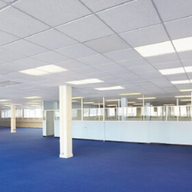 Suffolk House Training Room: low-ceiling event space for corporate meetings and workshops.