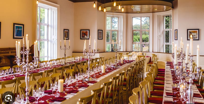 Full view of Orlagh House estate, historic venue for weddings and corporate events.