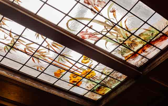 Architectural ceiling at The Playroom, The Blues Kitchen Camden for banquet hall event venues.