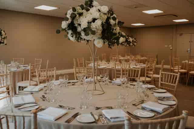 Columbus Suite at Horwood House, elegant banquet room for weddings and conferences.