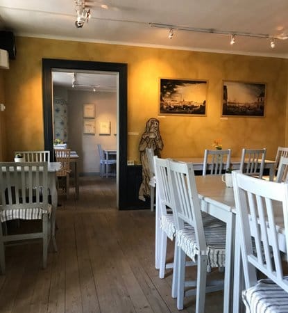 Cozy workshop space at Stora Henriksvik for intimate networking and corporate events.