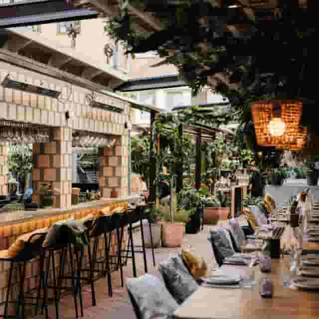 Beer garden