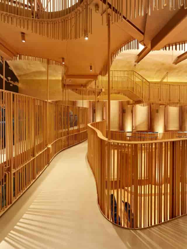 Queen Silvia Concert Hall breakout space with modern architecture for corporate events.
