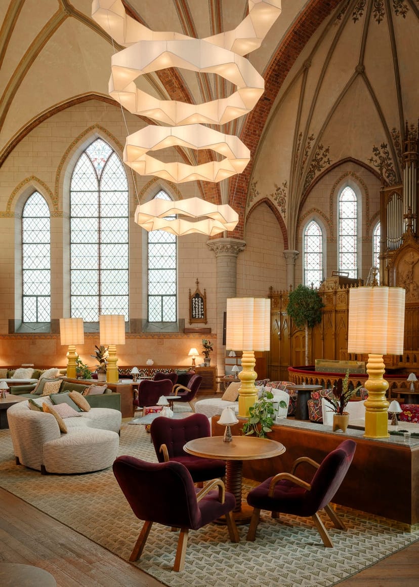 Cecconi’s Stockholm lounge: historic architecture repurposed for luxury corporate event venues.