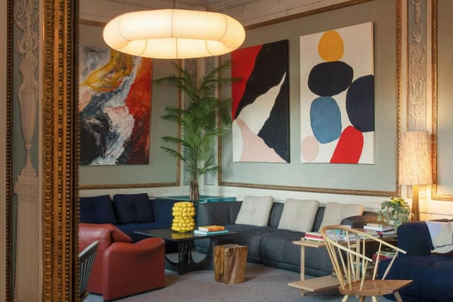 Moonwalker executive lounge in Slottsbacken: VIP meeting room for private networking and events.