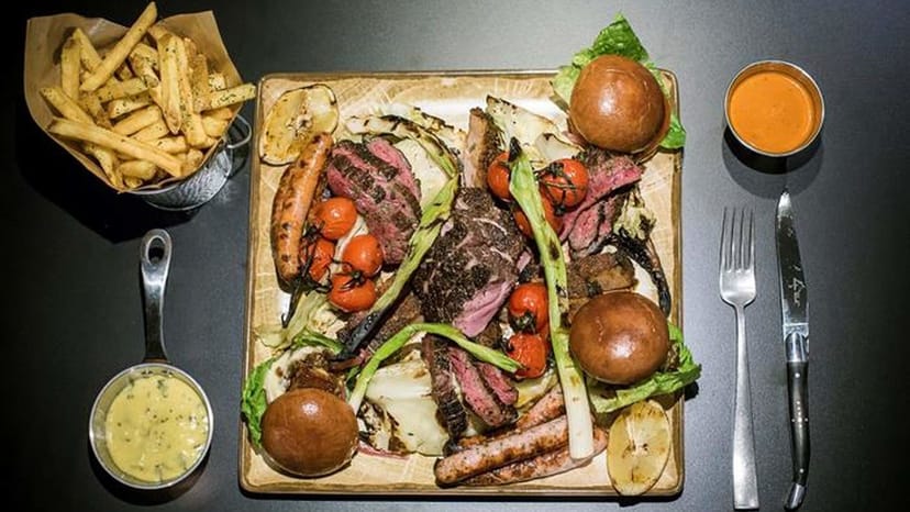 Boardroom platter at Campfire Grill & Bar, ideal for team lunch catering and corporate events.