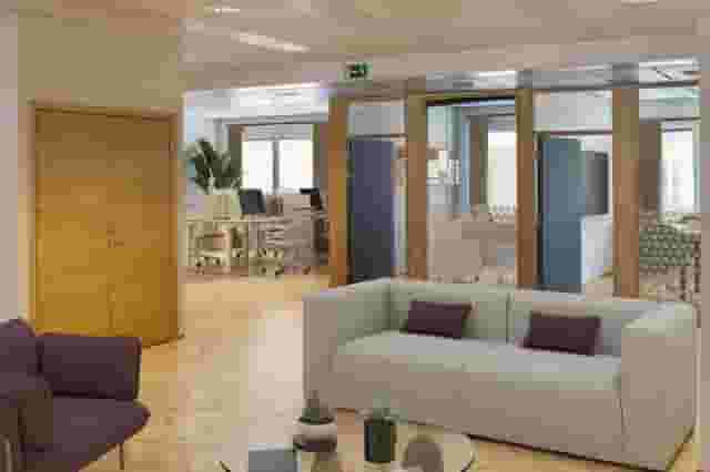 HUB office areas