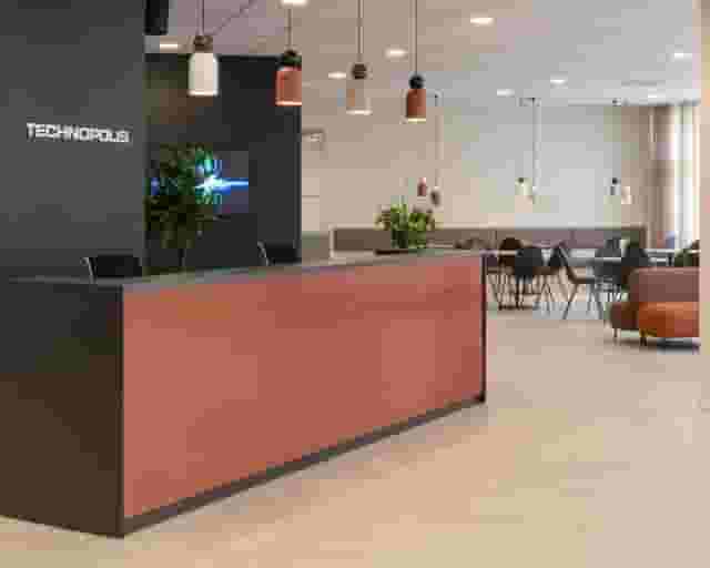HUB office areas