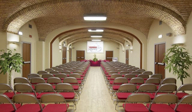 Sala Fellini historic theater meeting room for professional events and conferences.