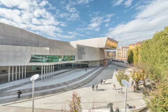 MAXXI Piazza museum architecture for corporate events and gala receptions.