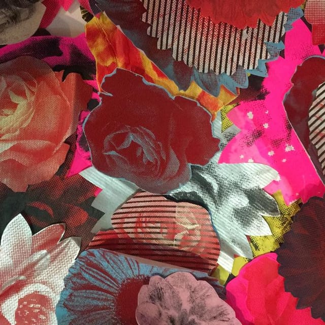 Spazio Arte mood board: chaotic design concept for luxury event planning and corporate gala decor.