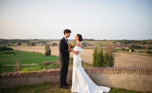 Mirror Hall at Castello di Decima: scenic luxury destination wedding venue for elegant celebrations.