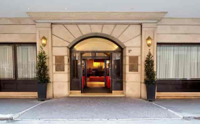 Formal entryway at Venezia in Metropole, ideal for VIP check-ins and professional corporate events.