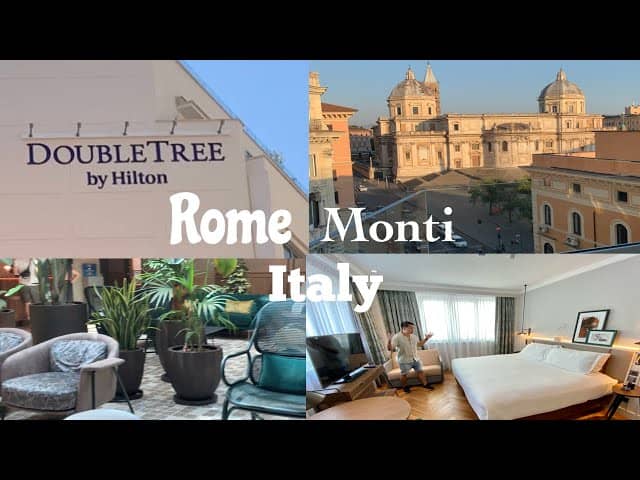 DoubleTree by Hilton Rome Monti meeting rooms, modern event space for corporate conferences.