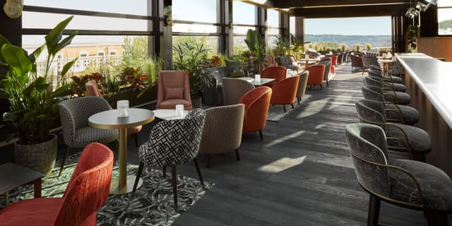 Rooftop bar