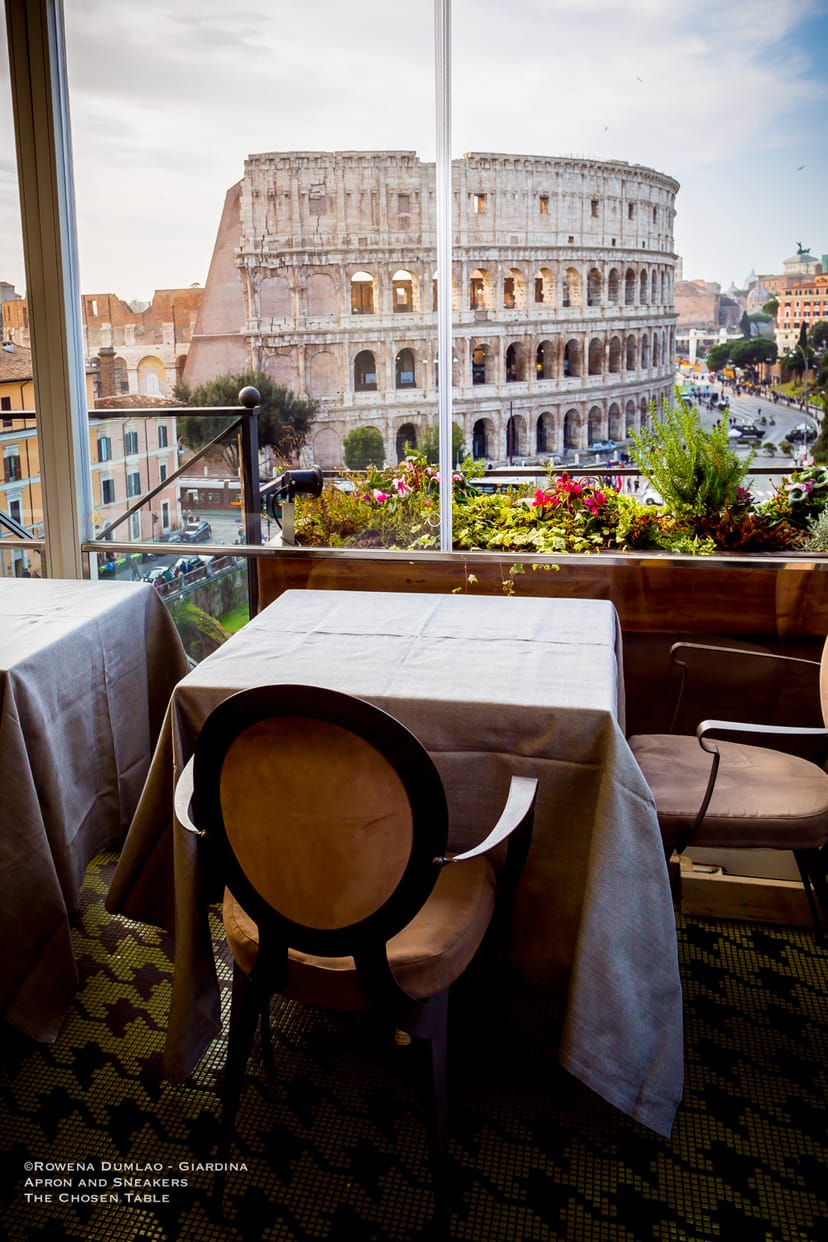 VIP incentive dinner at The Court restaurant with exclusive Colosseum view for networking events.