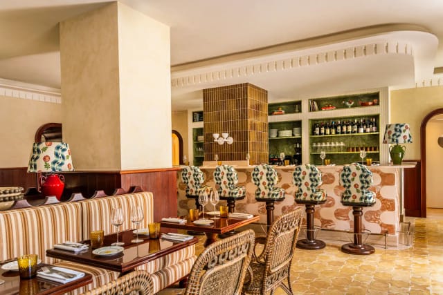 Casa Monti Roma terrace restaurant for high-end networking reception and corporate breakout session.