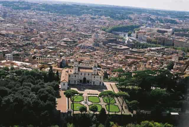 Villa Medici Viale degli Aranci event venue with panoramic city views for corporate receptions.