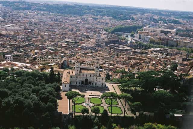 Villa Medici Viale degli Aranci event venue with panoramic city views for corporate receptions.