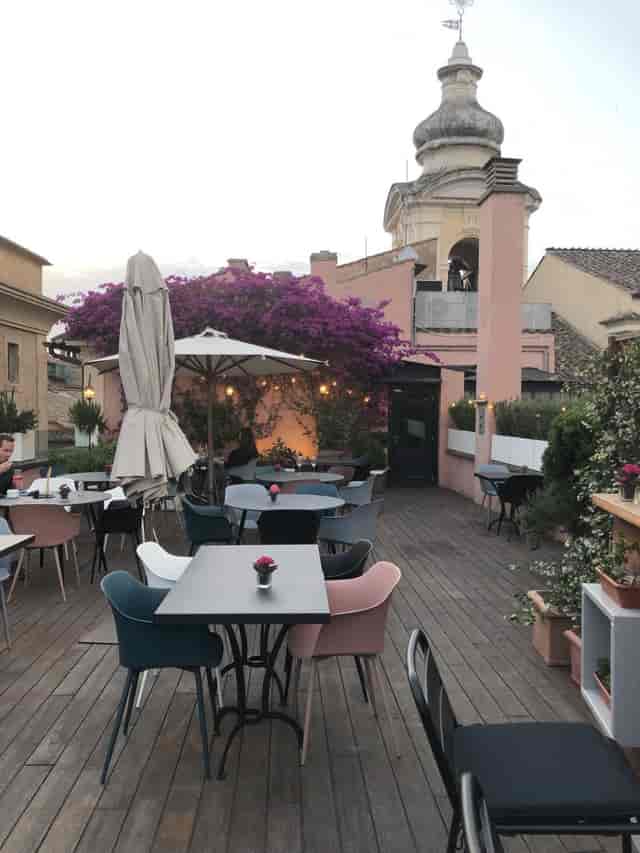 Verve Restaurant rooftop: elegant networking event space with ambient lighting.