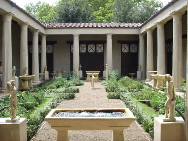 Garden courtyard