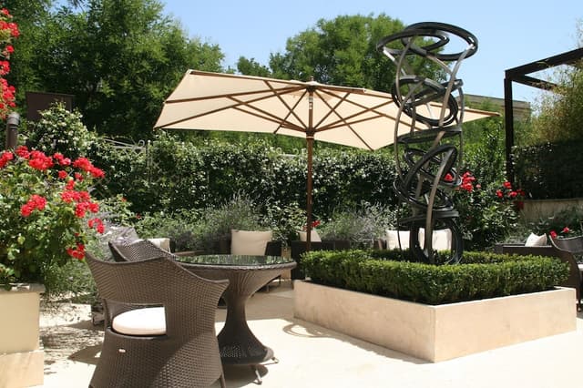 Garden courtyard