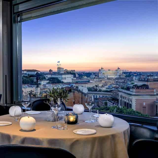 Rooftop restaurant
