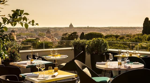 Rooftop restaurant
