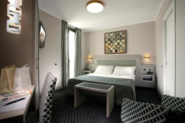 Noba Hotel suite with workspace for business travel and conference accommodation.