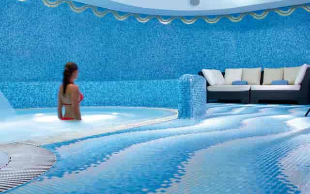 Luxury wellness center at Hotel de Russie, ideal for executive retreats and VIP incentive trips.
