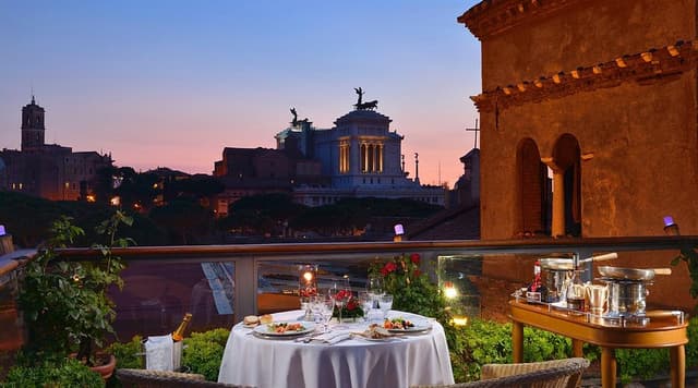 Penthouse restaurant