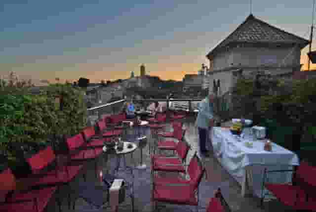Rooftop terrace