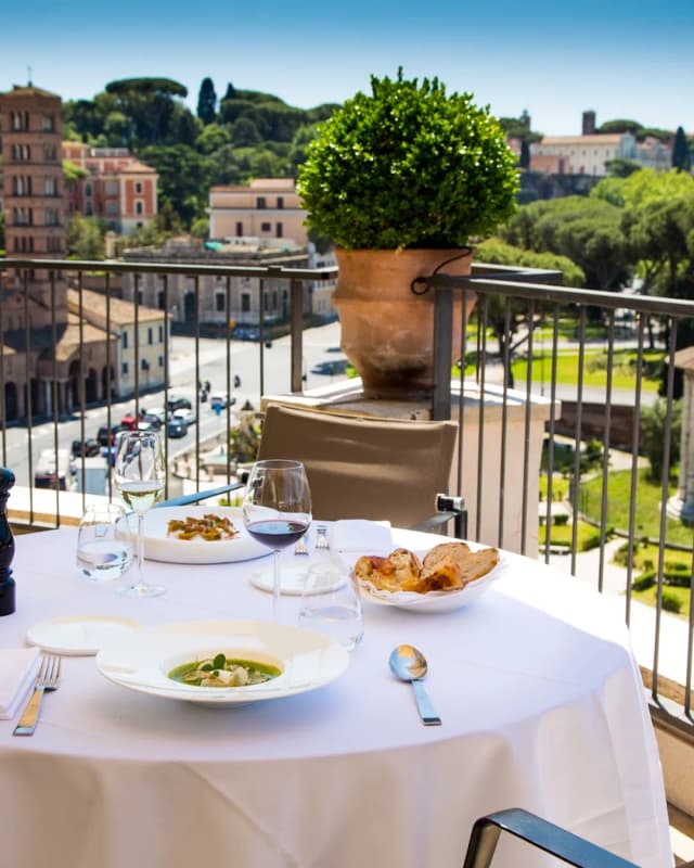 Panoramic terrace