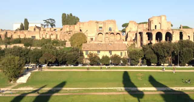 Loggia panoramica sui Fori Imperiali