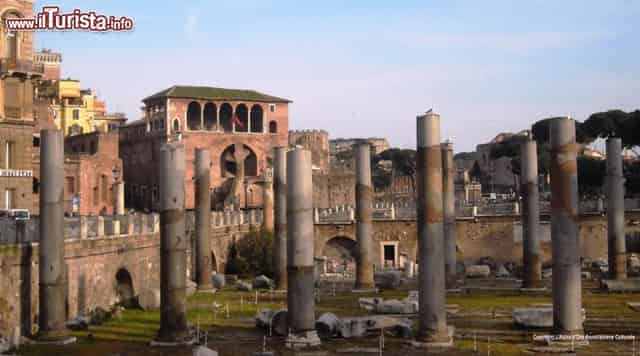 Loggia panoramica sui Fori Imperiali