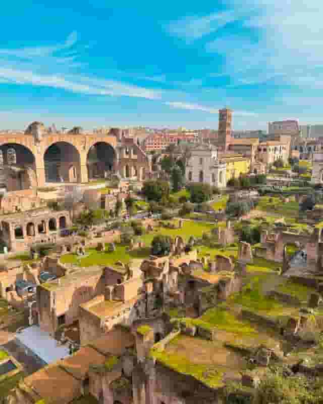 Loggia panoramica sui Fori Imperiali