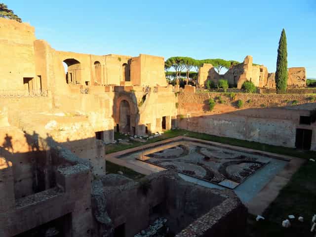 Corporate gala dinner venue: Panoramic loggia overlooking the historic Imperial Fora in Rome.