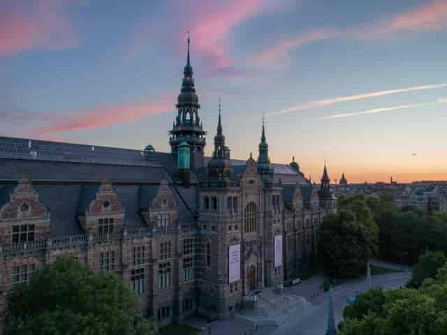 Nordiska museet historic architecture gala and product launch venue.