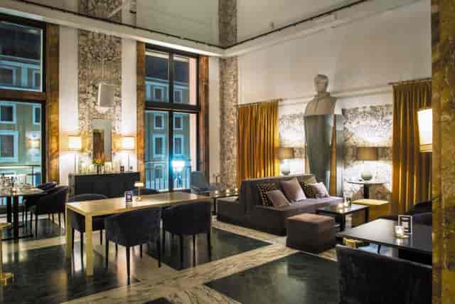 Chorus Cafè at Auditorium Conciliazione: upscale breakout space for networking and VIP events.