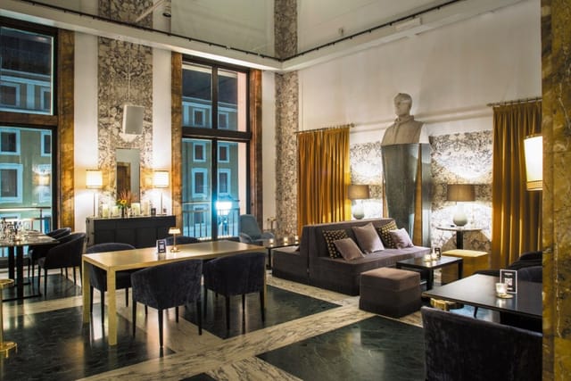Chorus Cafè at Auditorium Conciliazione: upscale breakout space for networking and VIP events.