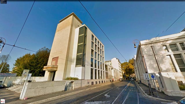 Modern Sala Mario Mafai venue for corporate events and art exhibitions.
